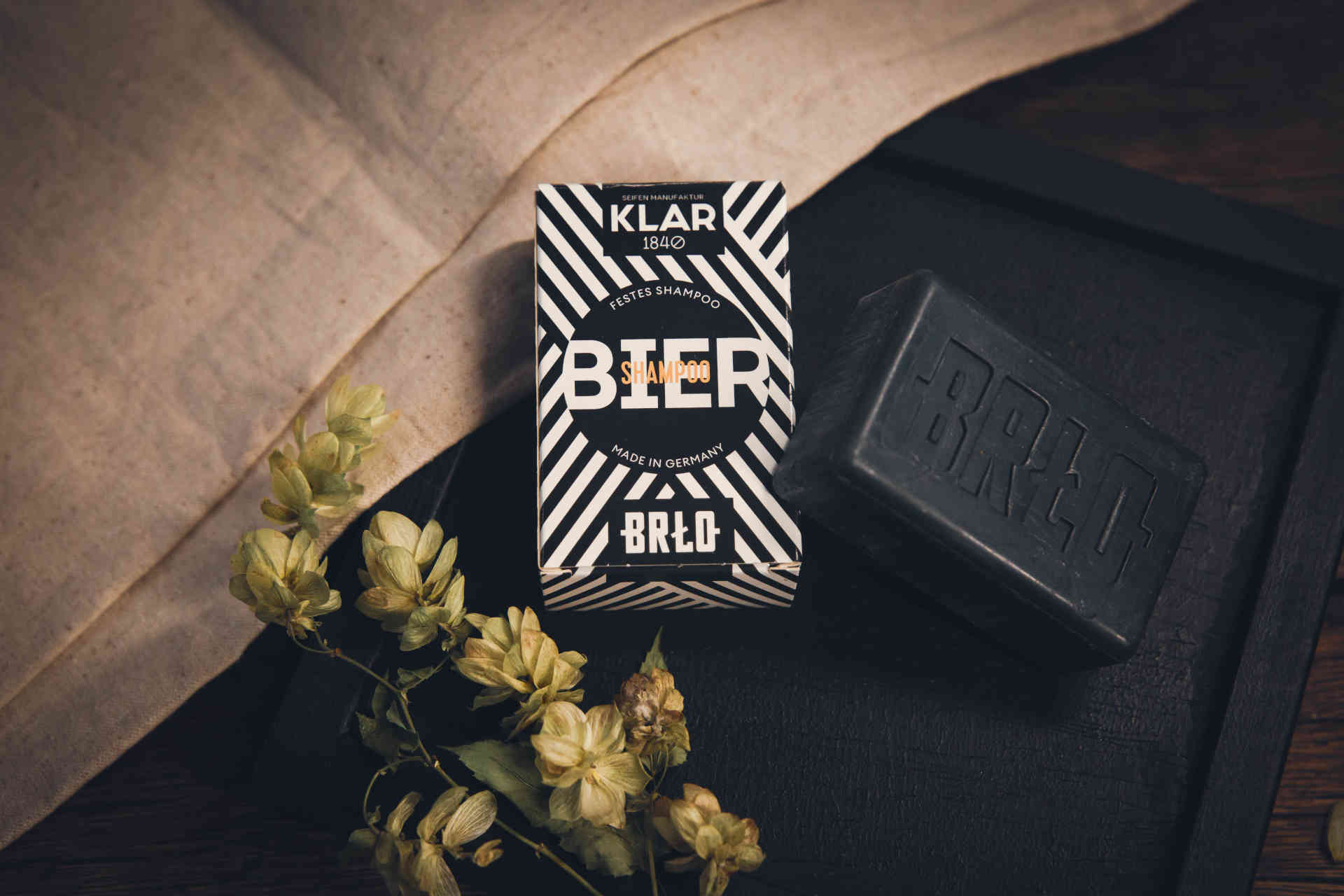 Festes Biershampoo Klar Seifen X BRLO © Klar Seifen