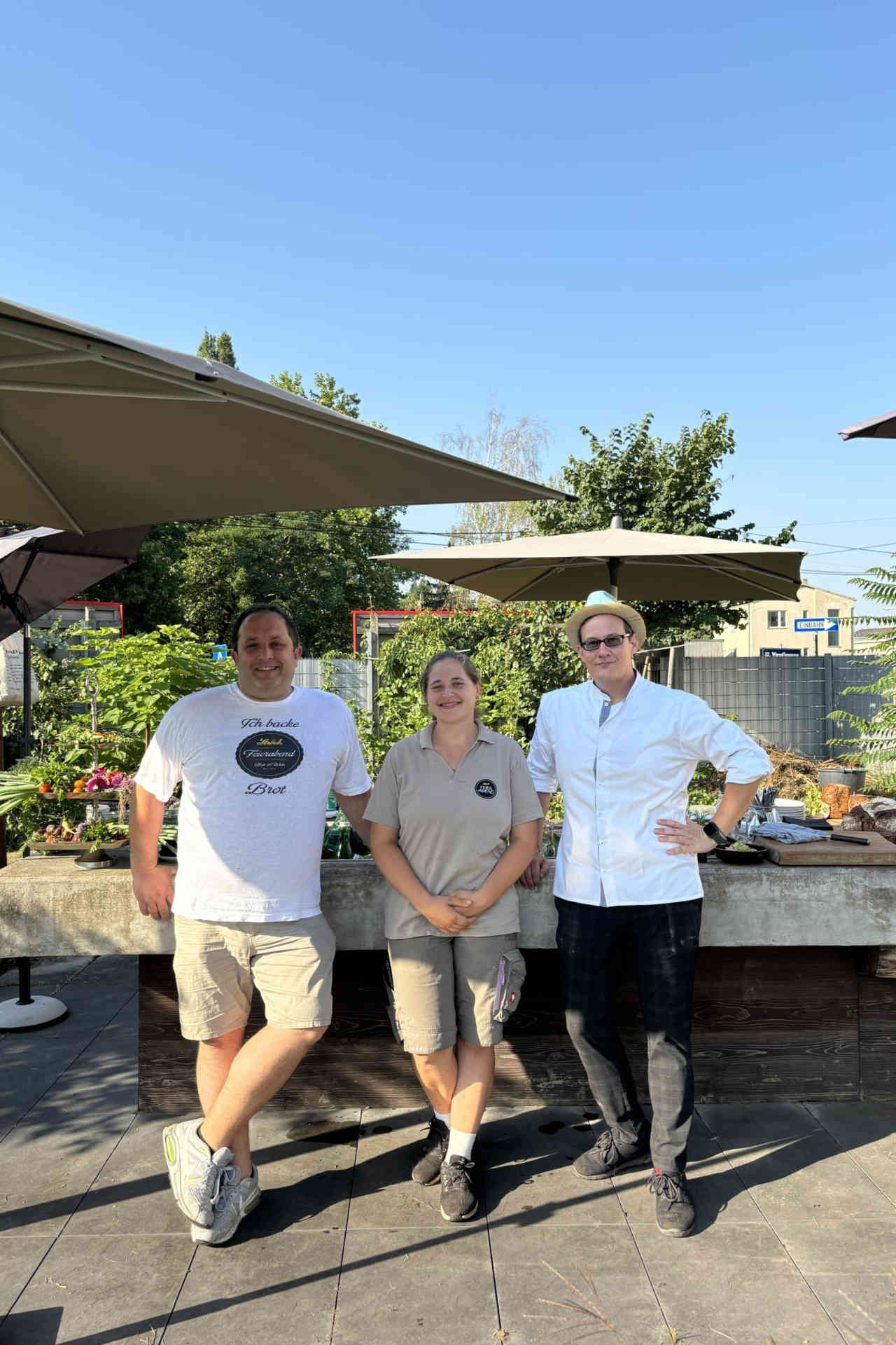 Saskia Detz, Pierre Reboul und Stefan Scheichenstein von der Bäckerei Ströck, Foto beigestellt