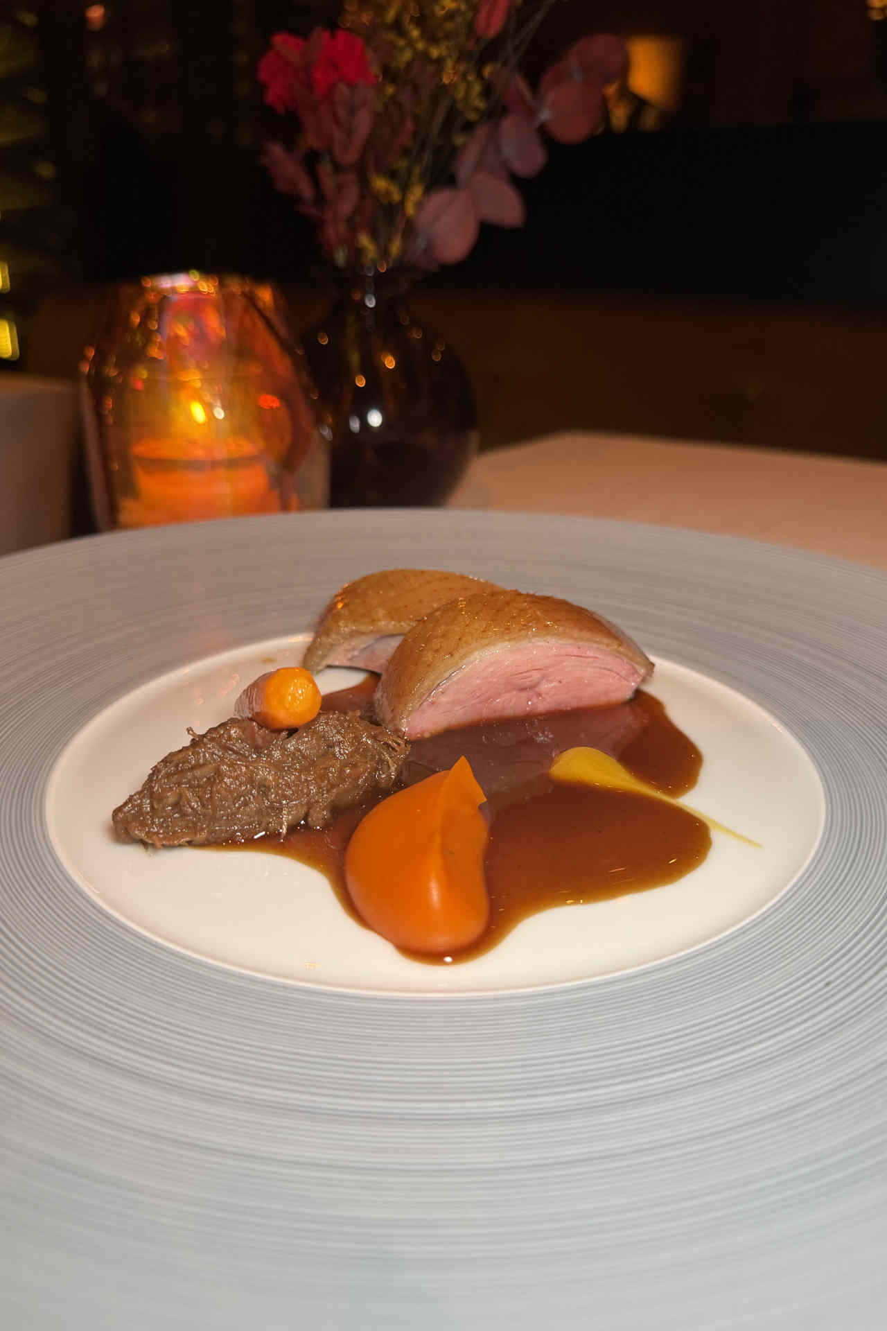 Peking-Ente, Mandarine und Cheong-Karotte © Genusspunkt