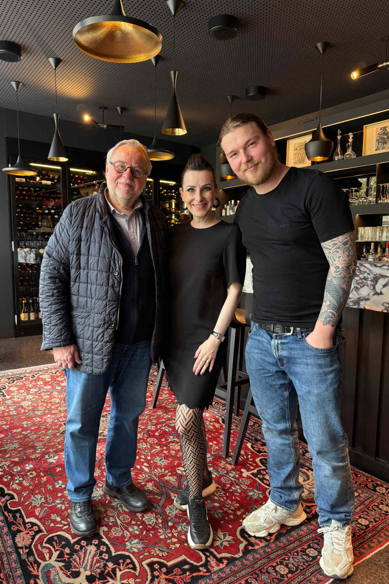 Geert Van Hecke, Alexandra Gorsche und Julius Persoone © Genusspunkt