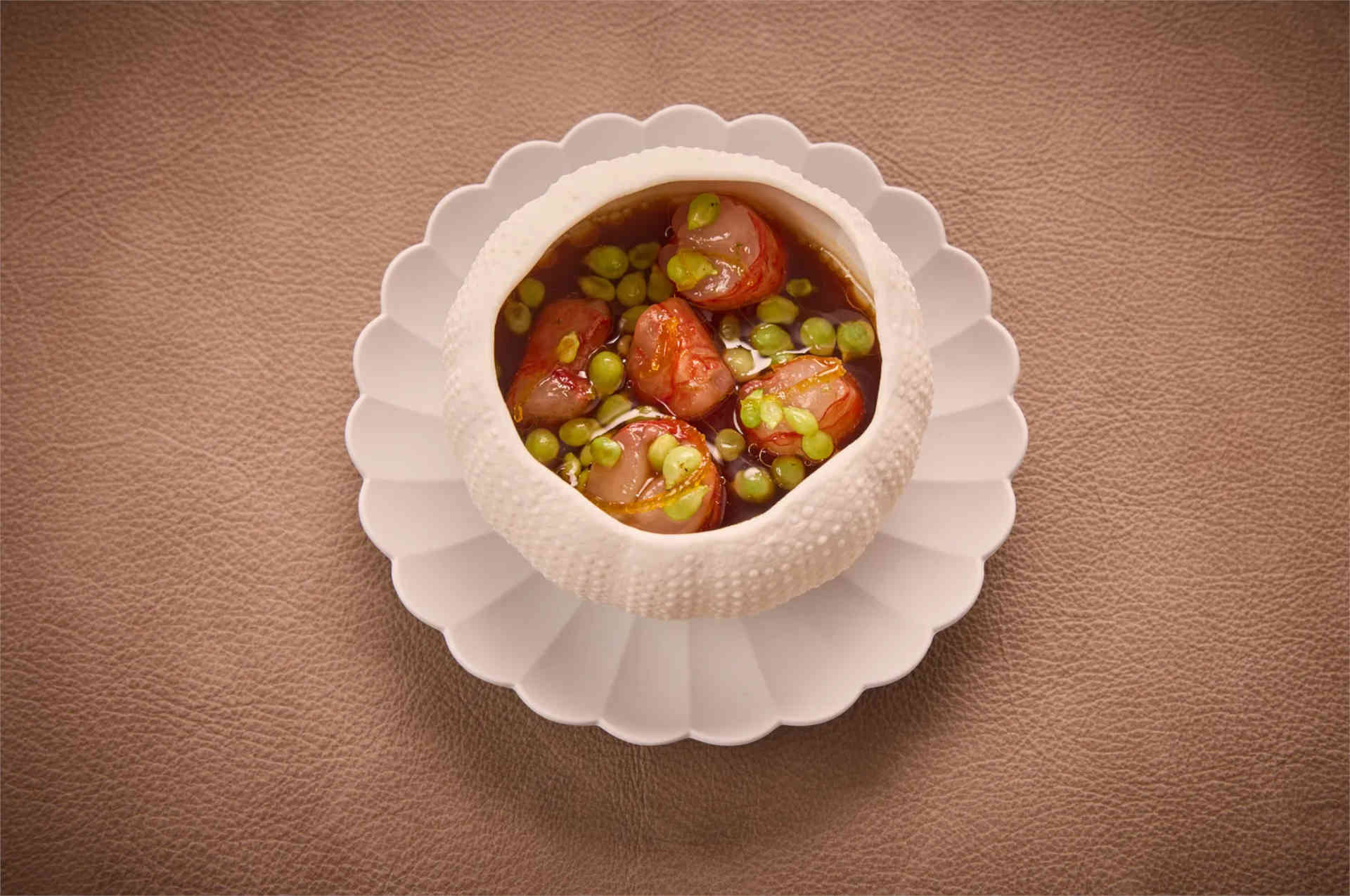 Chawanmush, Rote Garnele und Krabben-Bouillon © Helge Kirchberger Photography