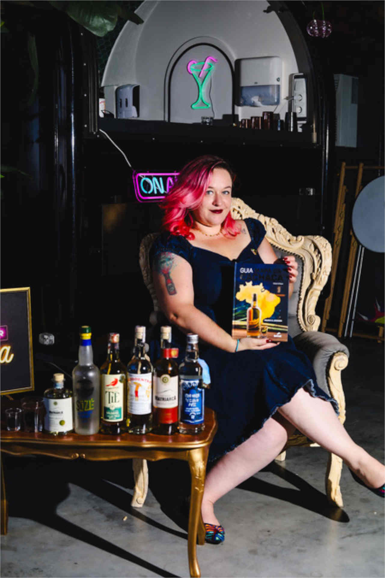 Letícia Nöbauer, in der Branche bekannt als Frau Cachaça, Foto beigestellt
