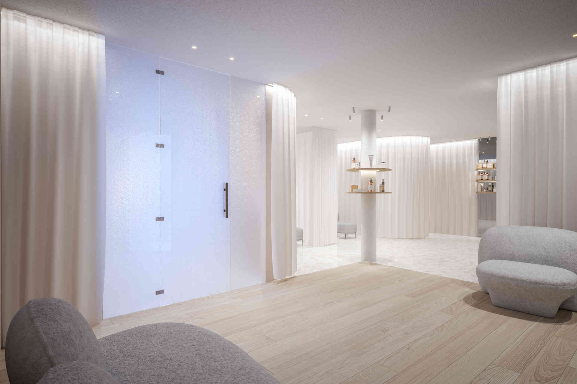 Der Waldspa-Health-Bereich © Naturhotel Forsthofgut