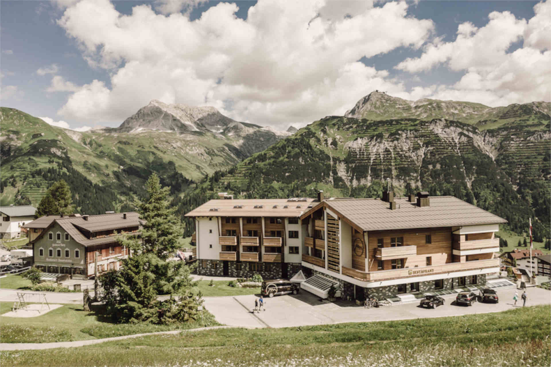 Hotel Goldener Berg, Oberlech © Stefan Heimpel