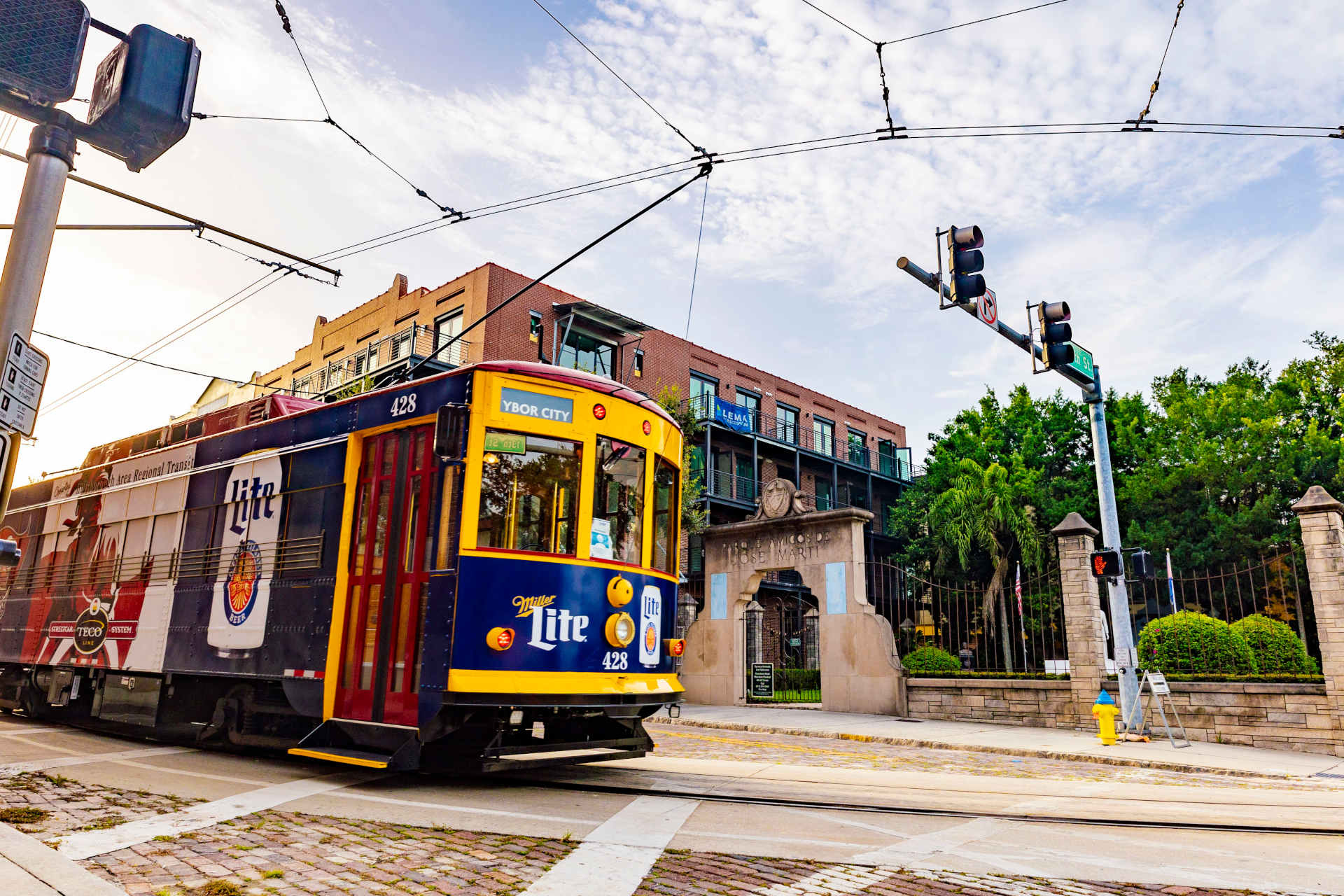 Ybor City Streetcar © Keir Magoulas / Visit Tampa Bay